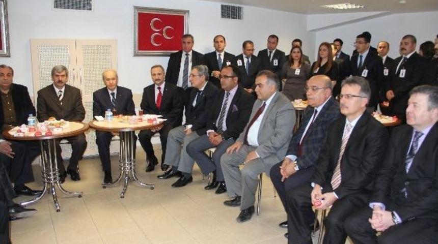 Mhp Genel Başkanı Bah&ccedil;eli&rsquo;nin A&ccedil;ıklamaları (2)