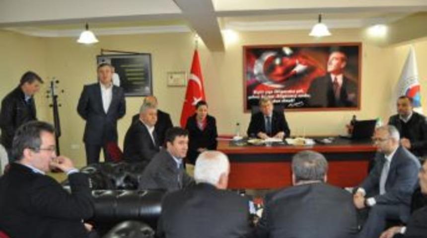 ERcan Candan, Alaplı TSO'yu ziyaret etti