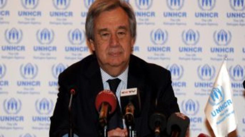 Davutoğlu, BM M&uuml;lteciler Y&uuml;ksek Komiseri'ni Kabul Etti