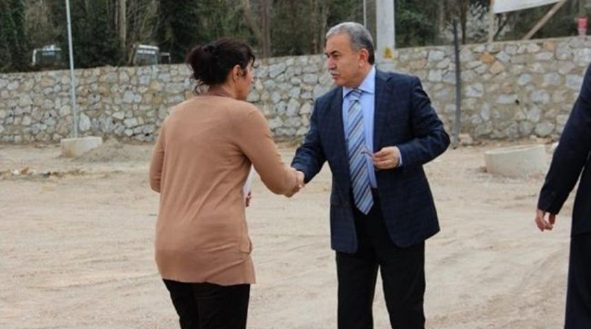 Sakarya Valisi Büyük, Fidanlık Şefliği İnşaatını İnceledi