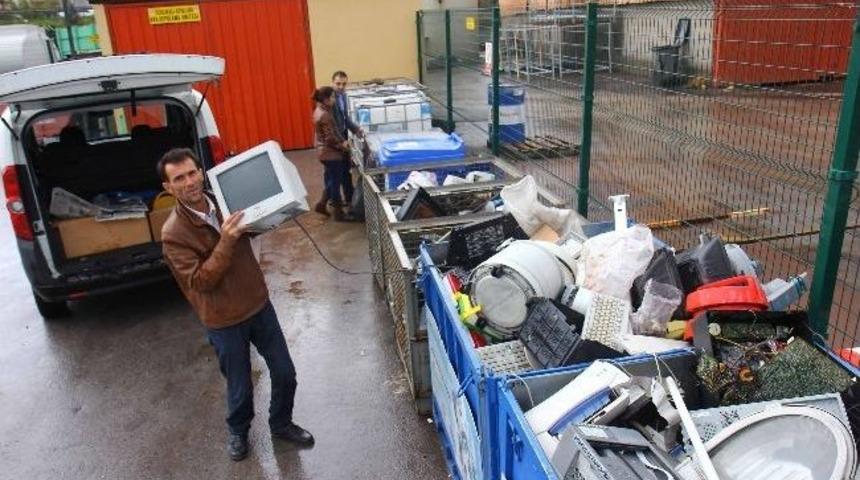 Beş Yılda 96 Ton Elektronik Atık Toplandı