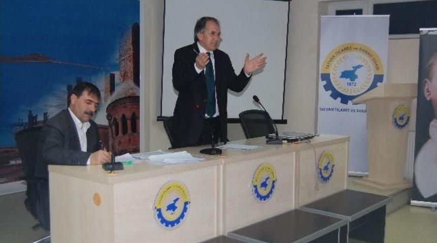 Tatvan&rsquo;da M&uuml;hendisler Ve Mimarlar Toplantısı