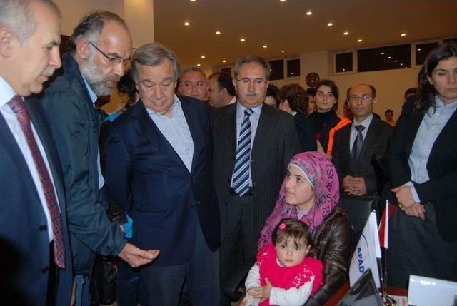 BM Mülteciler Yüksek Komiseri Antonio Guterres, Gaziantep’te