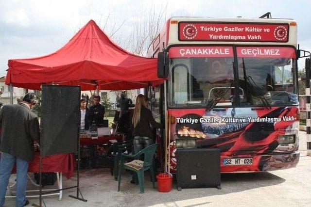 Çanakkale Gezici Müzesi, Selendi'de Ziyaretçi Akınına Uğradı