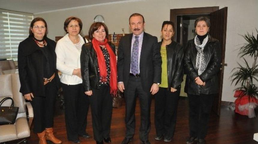 Başkan Doğan&rsquo;a Ziyaretler