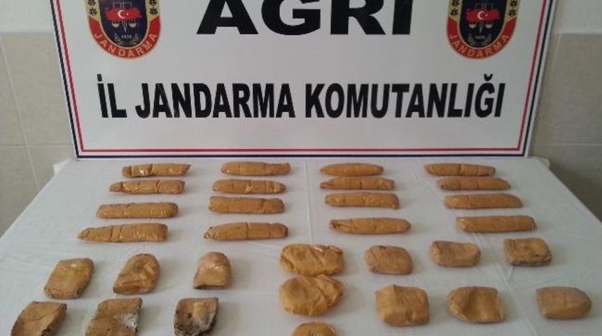 Ağrı&rsquo;da 3 Kilo Morfin Ele Ge&ccedil;irildi