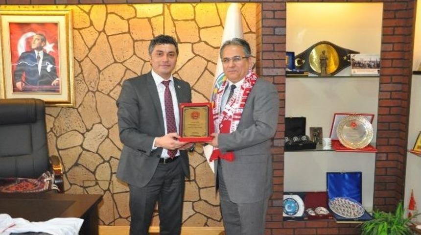 İl Genel Meclis &Uuml;yesi Av. Yusuf Şahan'ın Veda Ziyareti