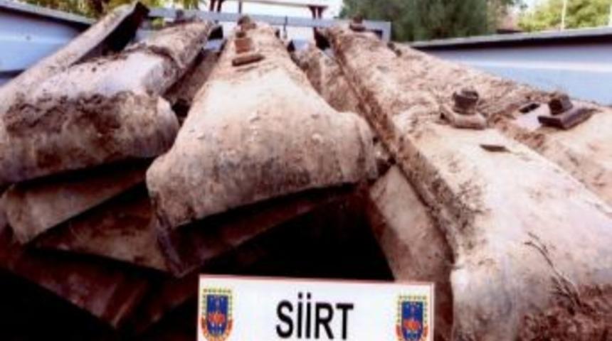 Tren Raylarını &Ccedil;alan Hırsızlar Yakalandı