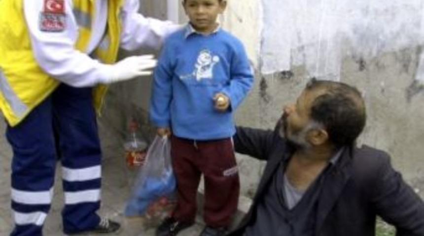 Kazazede &Ccedil;ocuğun Bisk&uuml;visi Elinde Kaldı