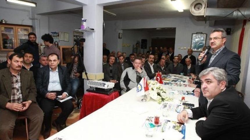 Başkan K&ouml;şker Ordululara Hizmetleri Anlattı