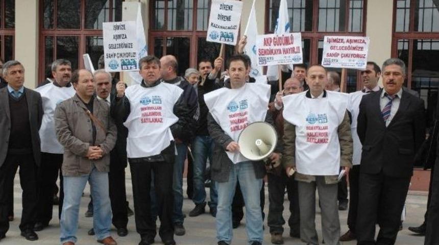 Bts’den Demiryollarının Serbestleştirilmesine Protesto