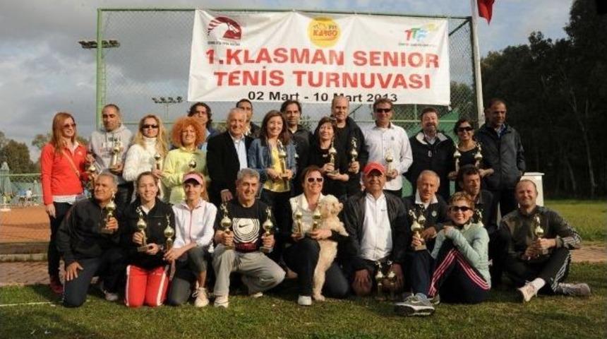 1. Klasman Senıor Tenis Turnuvası Sona Erdi