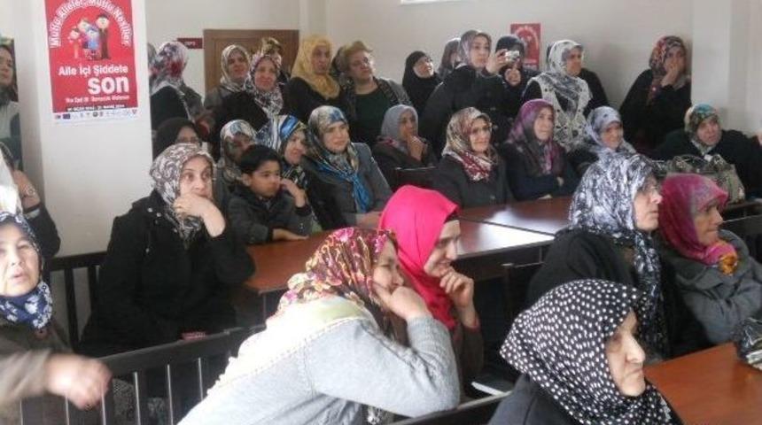 "aile İ&ccedil;i Şiddete Son" Projesi