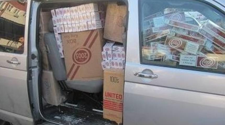 Adana'da 700 Bin Paket Ka&ccedil;ak Sigare Ele Ge&ccedil;irildi