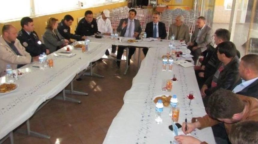 &Ouml;demiş Emniyeti&rsquo;nden Huzur Toplantısı