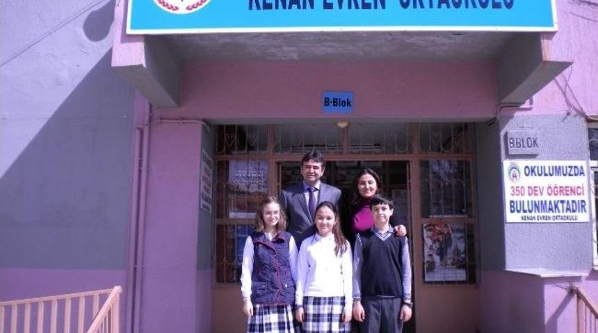 Kenan Evren Ortaokulu'ndan B&uuml;y&uuml;k Başarı