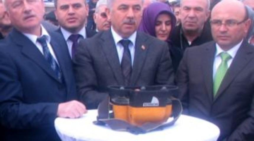 Cami temeli dualarla atıldı