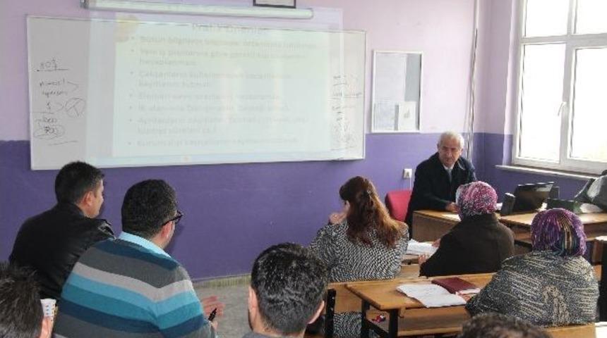 Akdağmadeni Belediye Başkanı Daştan&rsquo;dan Girişimcilik Kursuna Ziyaret