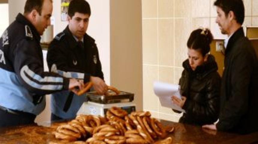 Zabıta Simit Fırınlarını Denetledi