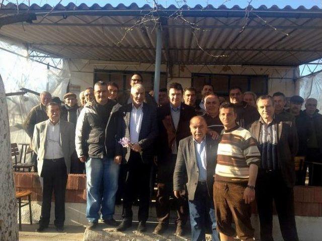 Chp’li Baydar Atça, Kuyucak Ve Germencik’i Ziyaret Etti