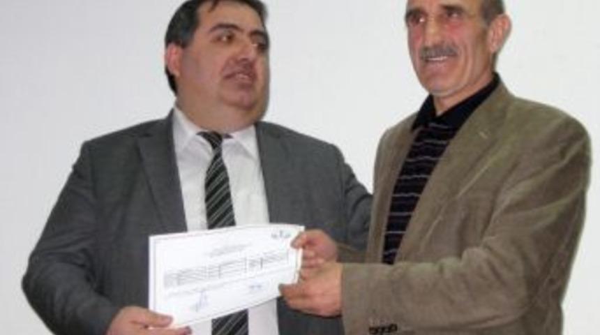 Rize&rsquo;de 38 Organik Arı Yetiştiricisine Sertifika Verildi