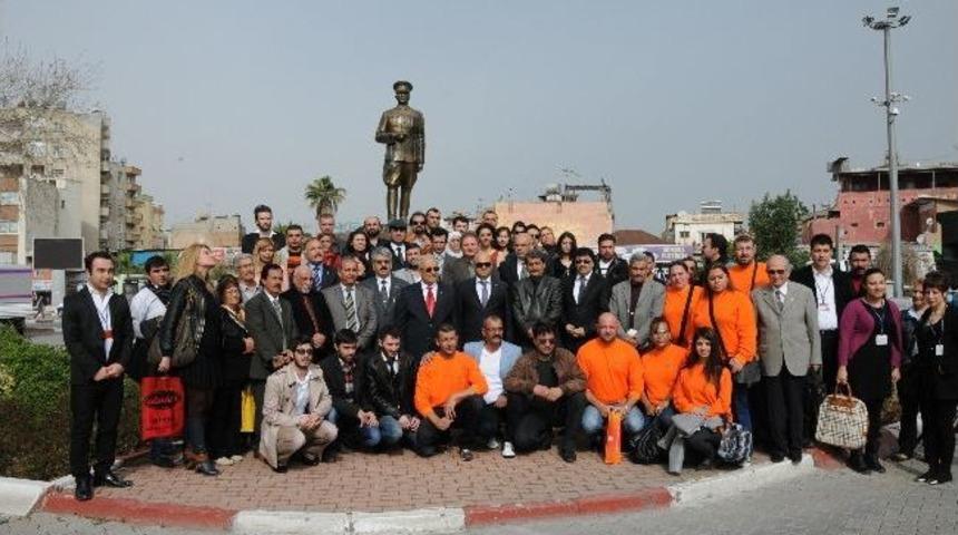 T&uuml;rk D&uuml;nyası Tiyatro G&uuml;nleri&rsquo;ne Katılacak Konuklar Tarsus&rsquo;a Geldi