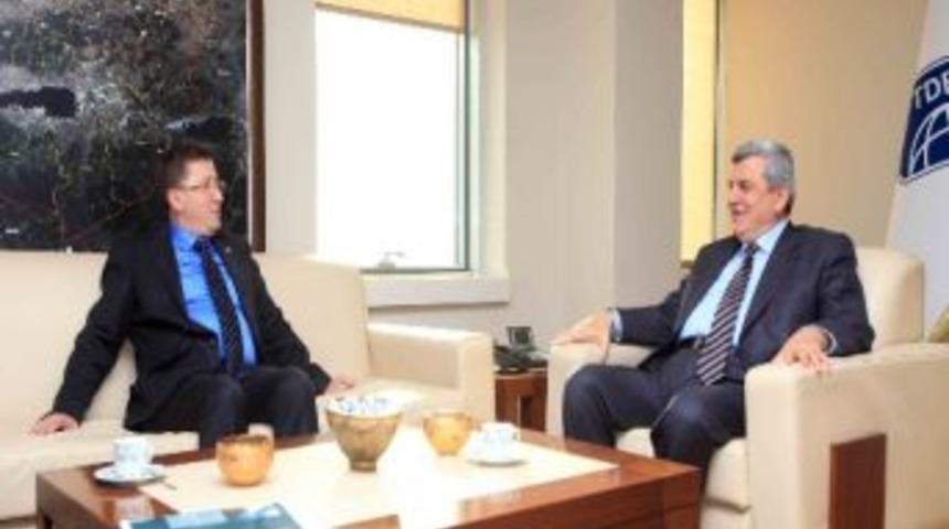 Mhp'li Vekilden Karaosmanoğlu'na Ziyaret