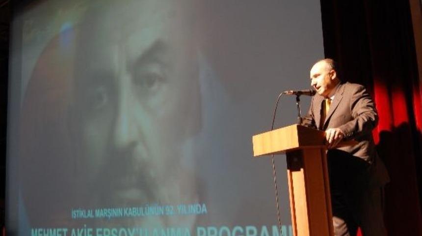 İstiklal Marşı&rsquo;nın Kabul&uuml; Ve Mehmet Akif Ersoy&rsquo;u Anma G&uuml;n&uuml;