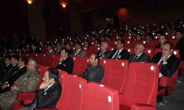 Şırnak'ta İstiklal Marşı'nın Kabulü Ve Mehmet Akif Ersoy'u Anma Günü