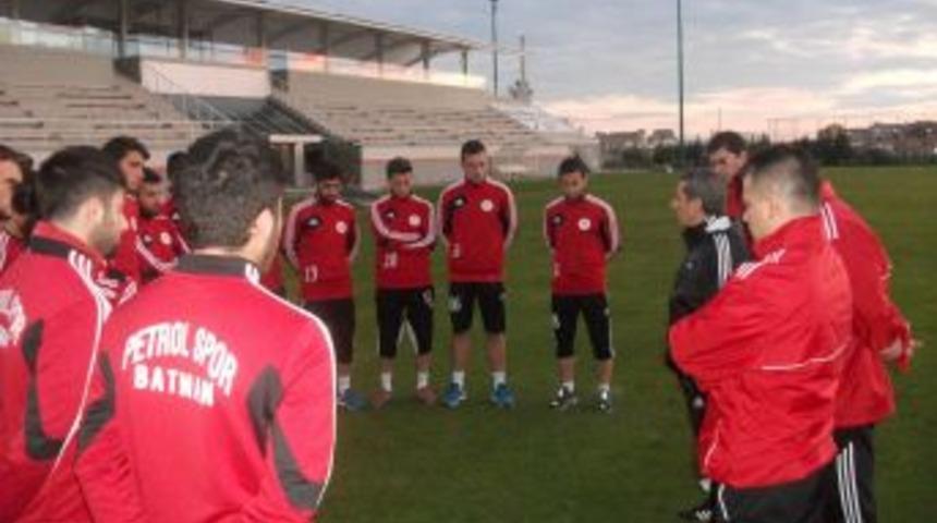 Batman Petrolspor, &Uuml;mraniyespor Ma&ccedil;ı Hazırlıklarına Başladı