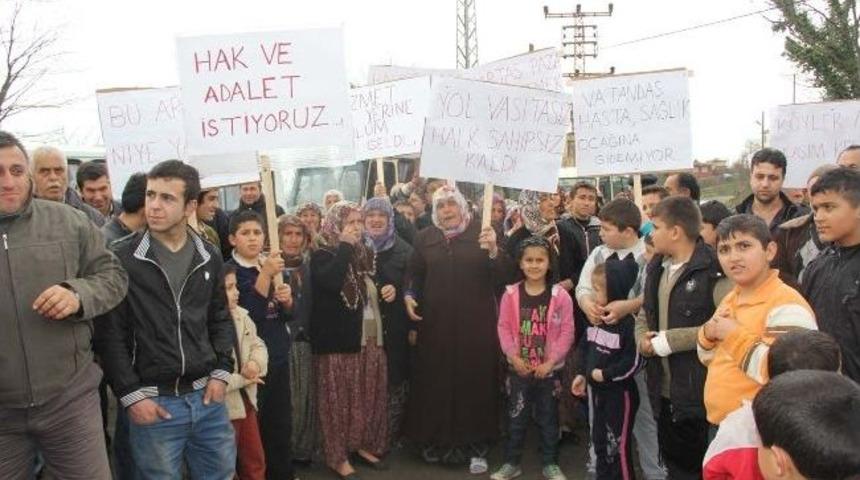 K&ouml;yl&uuml;lerden Yol G&uuml;zergah Değişikliği Tepkisi