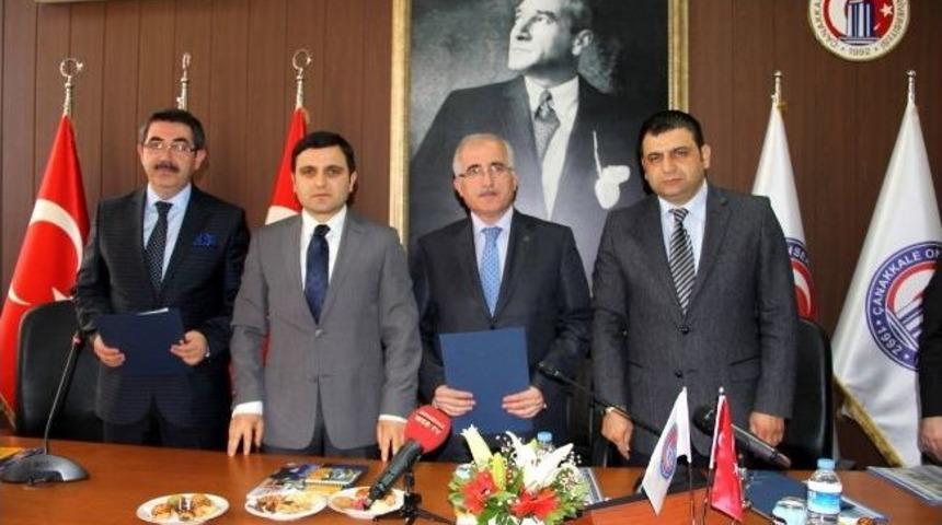 Yabancı Diller Y&uuml;ksek Okulu Hizmet Binasının Protokol&uuml; İmzalandı