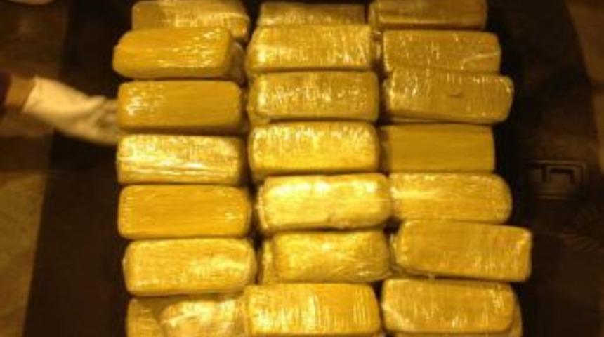 İpsala'da 34kilogram 630 Gram Eroin Ele Ge&ccedil;irildi