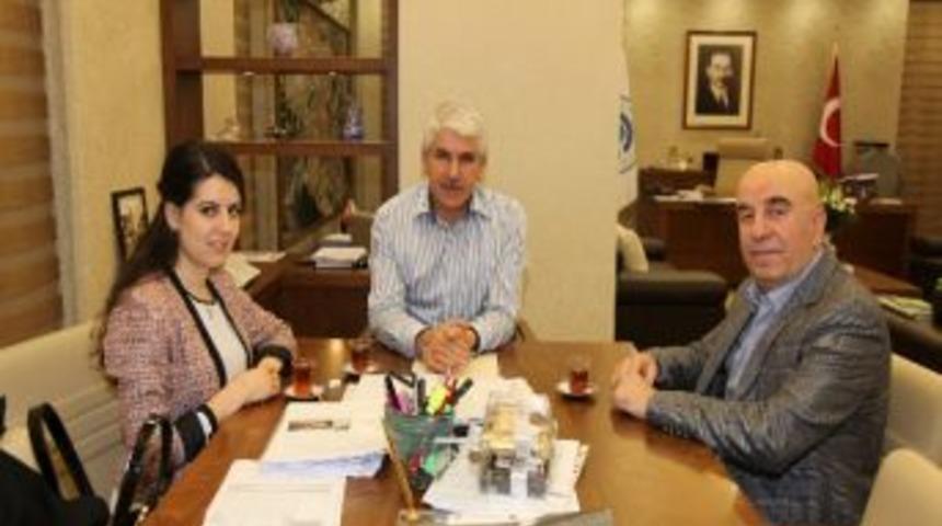 Balkan Helva&rsquo;dan Başkan Sakallı&rsquo;ya Ziyaret