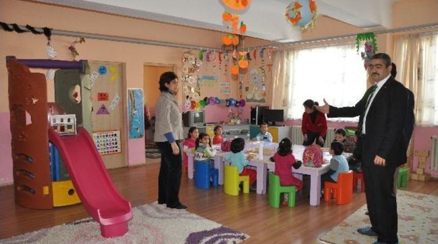 Başkan Alıcık, Anaokullarını Ziyaret Ediyor