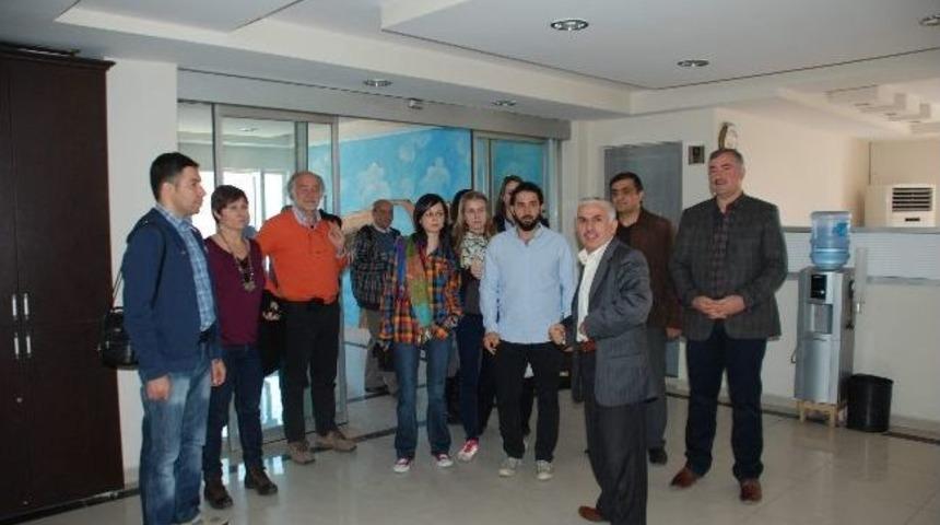 Yurt Dışından Gelen Uzmanlar Başkan Turanlı&rsquo;yı Ziyaret Etti