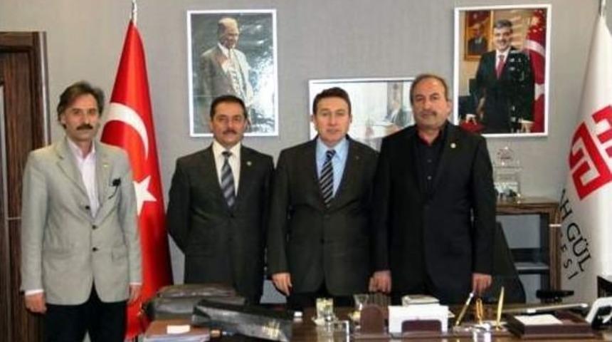 Eğitim Bir-sen'den Ag&uuml;'ye Ziyaret