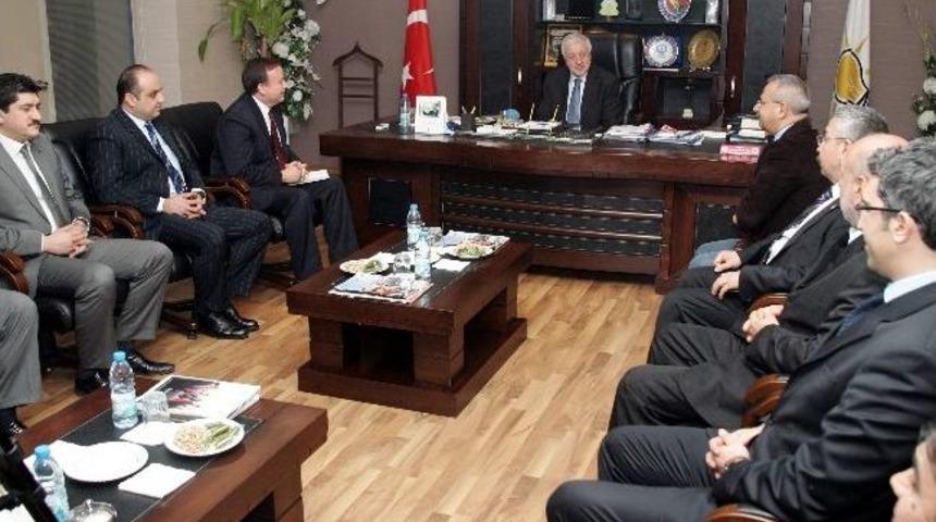 Abd&rsquo;nin Adana 2. Konsolosu Babb, Ak Parti İl Başkanı Uzer&rsquo;i Ziyaret Etti