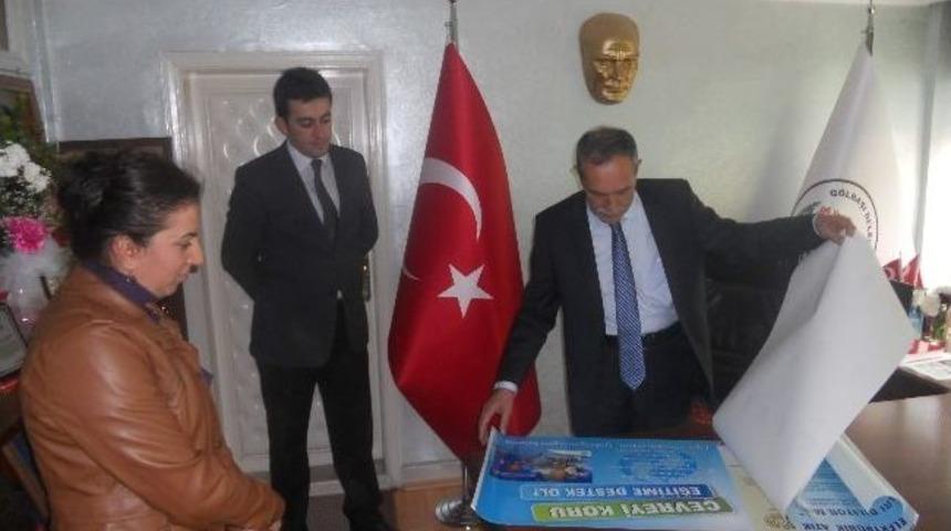 &Ouml;ğrencilerden Başkan &Ouml;zdemir&rsquo;e Ziyaret