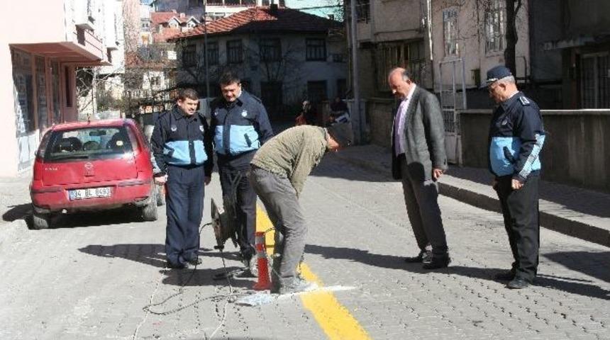Devrek&rsquo;te Şehir İ&ccedil;i Trafiği &Ccedil;alışmaları Devam Ediyor