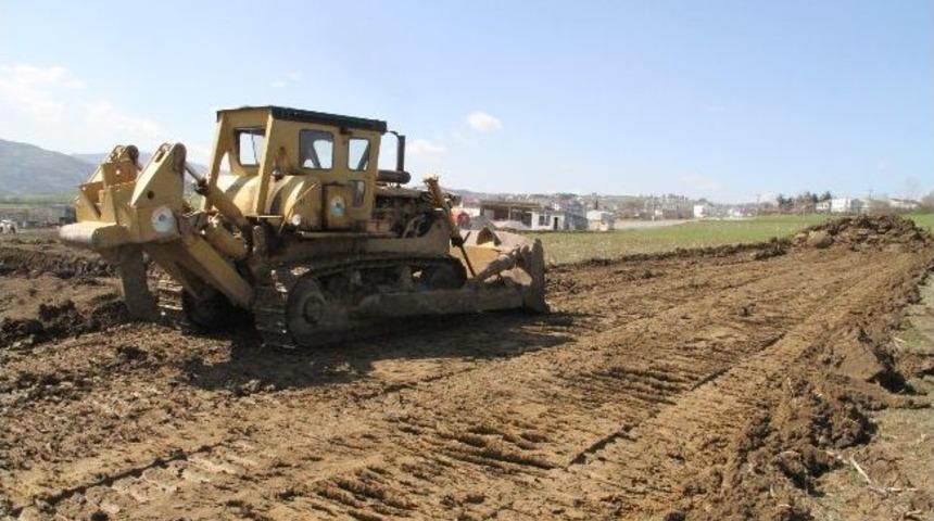 İlkadım&rsquo;da Yol A&ccedil;ma &Ccedil;alışması