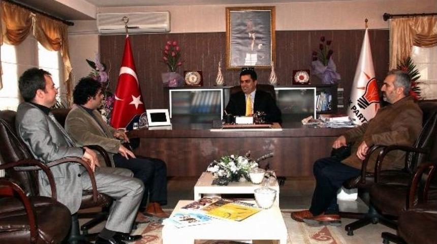 Gazeteciler, İl Başkanı Kuru&rsquo;yu Ziyaret Etti