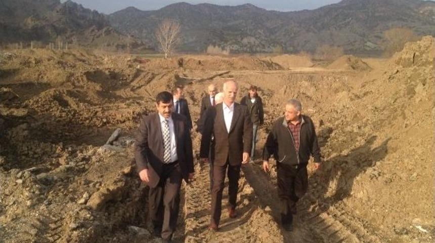 İller Bankası B&ouml;lge M&uuml;d&uuml;r&uuml; Aktaş&rsquo;tan Osmancık&rsquo;ta İnceleme