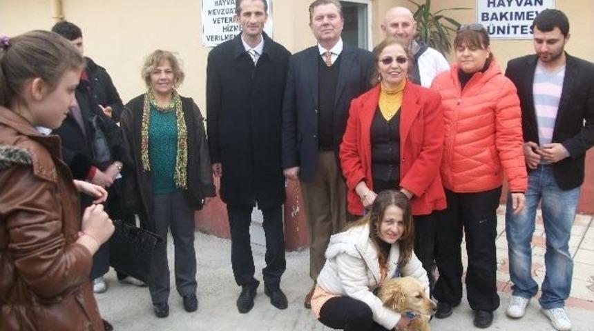 &Ouml;ğrencilerden Hayvan Bakım Evine Ziyaret