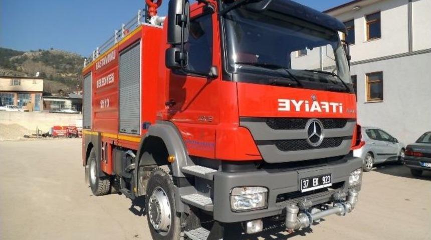 Üçüncü İtfaiye Aracıda Teslim Alındı