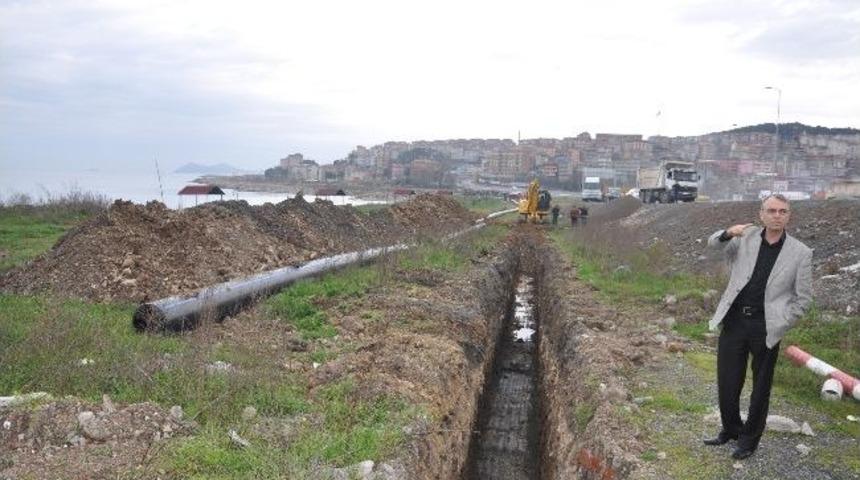 Alaplı’da Derin Deniz Deşarj Sistemi İnşaatı Başladı