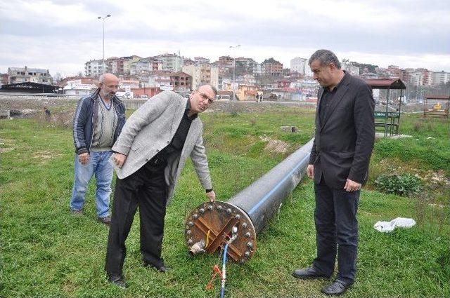 Alaplı’da Derin Deniz Deşarj Sistemi İnşaatı Başladı