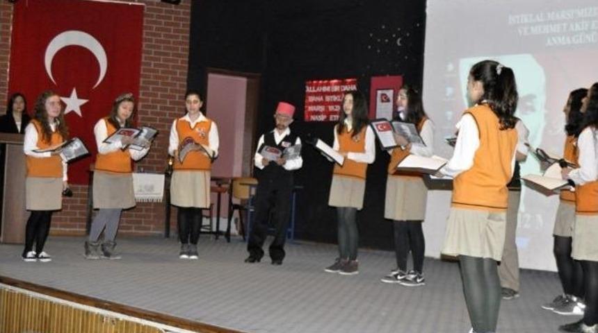 Yenişehir'de İstiklal Marşının 92. Yılı Kutlandı