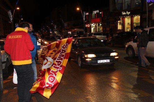 Erzurum’da Galatasaray Coşkusu