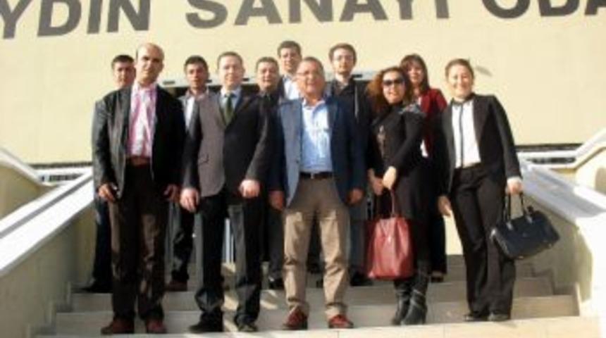 Gen&ccedil; Girişimcilerden Aydın Sanayi Odası&rsquo;ne Ziyaret